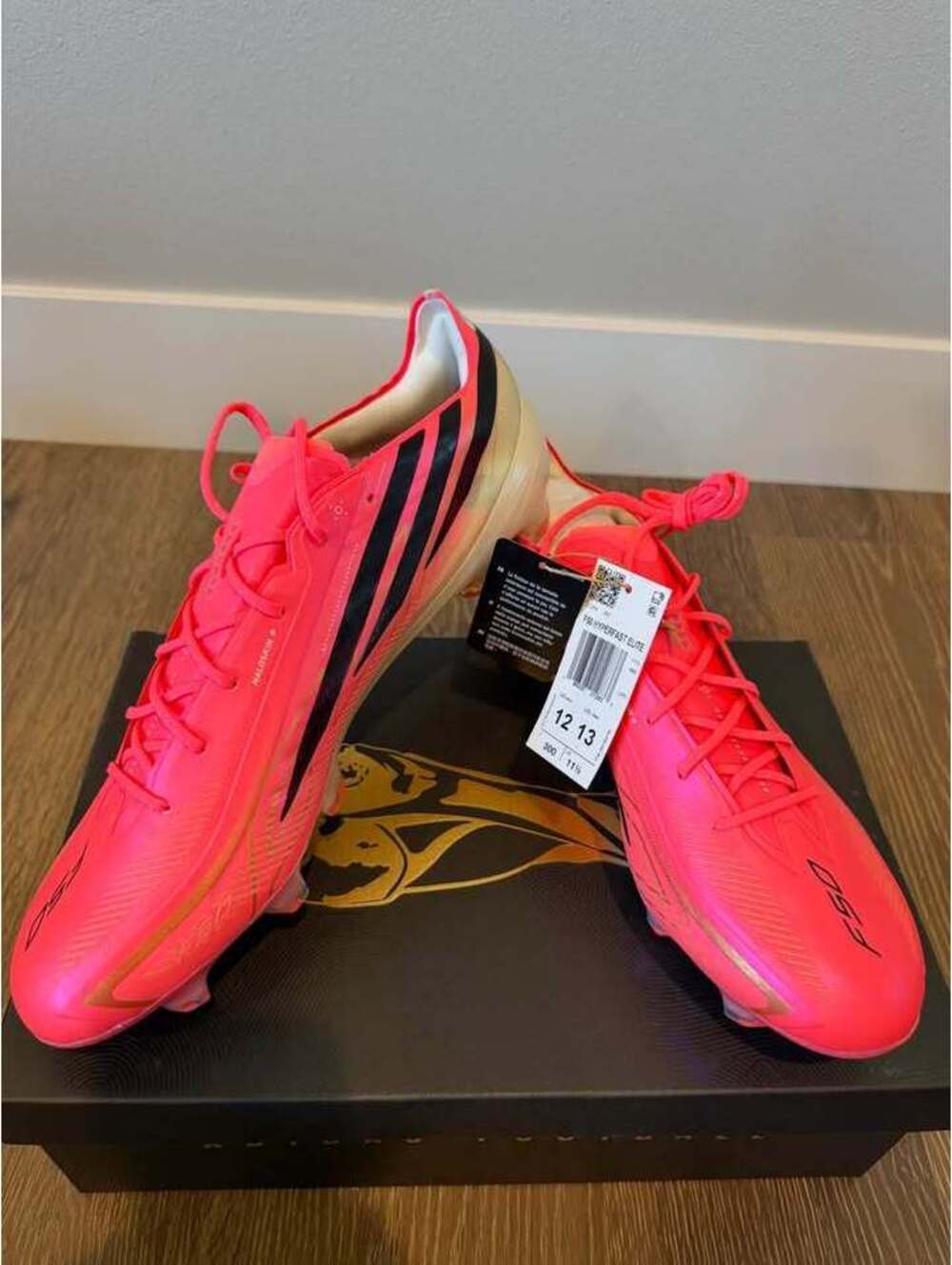 Adidas F50 Hyperfast Elite Soccer Cleats- 12 Men/13 Women